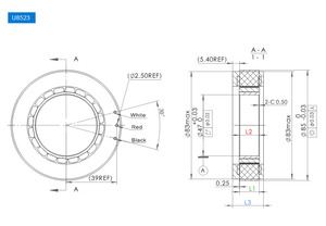 Motor sin marco de CC sin escobillas para actuador de articulación de brazo robótico, OD 85mm, Altura 23.9mm, 1.65NM - Product Image 6