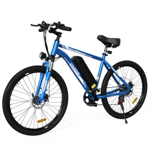 E-bike Colorway In UK EU US Warehouse 26*2.13 Fat Tire Electric On Road Off Road City Bike 250w 500W Portable Battery Anti Theft