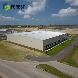 Bâtiment en structure métallique préfabriquée pour entrepôt et atelier industriel avec installation rapide, certification CE - Product Image 1