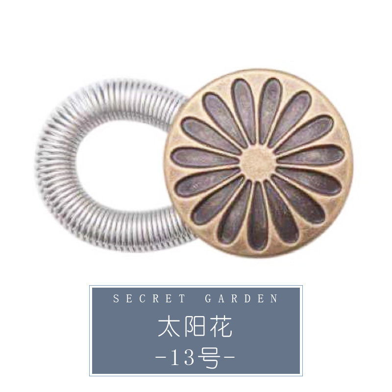 N &deg; 13 [tournesol cuivré] * rond