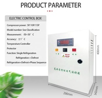 Boîte de contrôle de température pour salle froide, appareil électrique pour dégivrage et refroidissement, 5hp, en stock, livraison gratuite