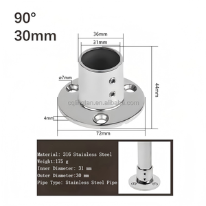 Lingtan อุปกรณ์ราวบันไดเรือสแตนเลส2025 316ใหม่ - Product Image 5