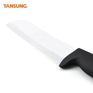 Un conjunto de prácticas y de moda de la cocina de cerámica <span class=keywords><strong>cuchillo</strong></span> afilado blanco <span class=keywords><strong>hoja</strong></span> de cuchillos con mango de PP - Product Image 2
