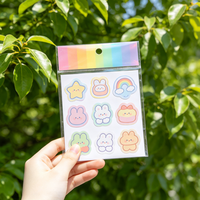 Autocollants personnalisés imperméables aux tons neutres, logo personnalisé, design créatif de dessin au trait pour papeterie, sac en toile, coque de téléphone, décoration, étiquette DIY