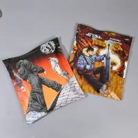 Sacs Ziploc Personnalisés avec Logo, Sacs Ziploc en Plastique Transparent PE pour Bijoux, Sacs Ziploc Givrés pour T-shirts