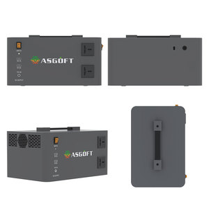 Asgoft Nueva Estación de Energía Solar Portátil para Exteriores de 2000 Wh, Batería de Camping de 5 kWh, 110 V, 220 V, 230 V, Lifepo4, Lista para MPPT, Envío Inmediato - Product Image 1