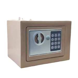 Modern Attractive Strong Mini Fireproof Electronic Digital Fingerprint <b>Lock</b> Customized Color Safe <b>Box</b> Home Locker Kids Money - Product Image 5