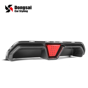 CS Style-aletas de parachoques trasero de carbono seco, alerón, divisor, difusor para <span class=keywords><strong>BMW</strong></span> F90 <span class=keywords><strong>M5</strong></span>, competición <span class=keywords><strong>2020</strong></span> + - Product Image 4