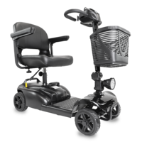 Scooter de mobilité PEPE P10044 pour adultes, personnes âgées, handicapés, moteur 250W, batterie lithium 25Ah, cadre en acier, capacité 120 kg, autonomie 20-25 km