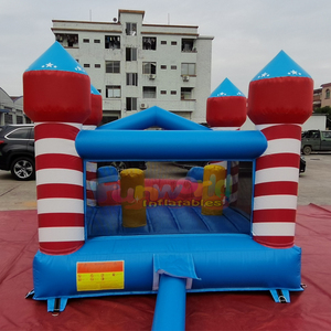 Castillo inflable comercial para niños, mini brincolín interior con tobogán. - Product Image 3