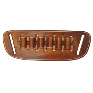 Cinturón Portamunecas de Cuero Genuino Marrón de Lujo, Hecho a Mano, Portátil, Moderno, para Caza, con Logotipo Personalizado, Venta al Por Mayor - Product Image 1