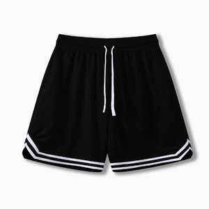 Short de <span class=keywords><strong>basket</strong></span>-ball à séchage rapide en gros d'usine pour hommes femmes pantalon de sport au genou décontracté ample sans chevauchement imprimé - Product Image 2