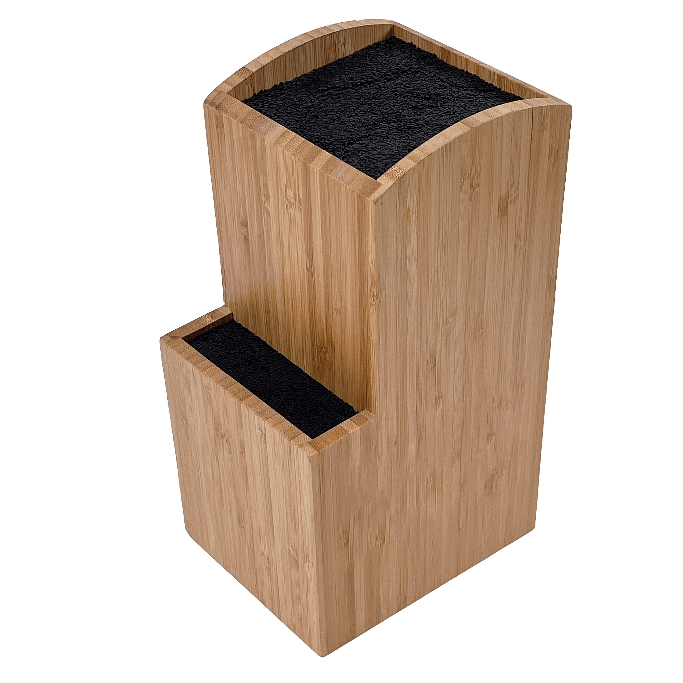 Блок для ножей, деревянная Съемная щетина, деревянная подставка для ножей, удобный деревянный Безопасный блок для хранения ножей