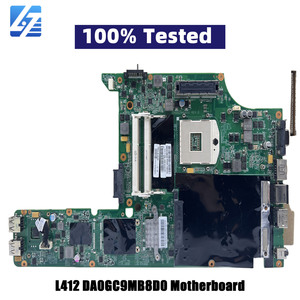 สำหรับเลอโนโว L412 DA0GC9MB8D0 แล็ปท็อปเมนบอร์ด DDR3 <span class=keywords><strong>HM55</strong></span> ชิปเซ็ต 100% ทดสอบอย่างเต็มที่ - Product Image 1