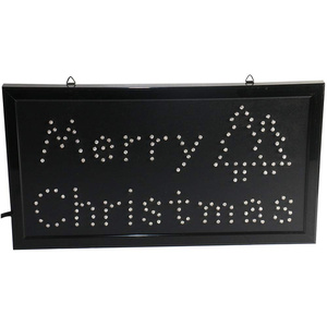 High <b>Light</b> <b>Led</b> Merry Christmas Sign Lamp <b>Led</b> Merry Christmas Digital Billboard - Product Image 4