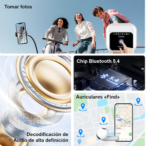 Écouteurs <span class=keywords><strong>intra</strong></span>-auriculaires pour jeux avec traducteur, écouteurs sans fil avec écran de traduction AI - Product Image 6