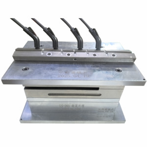 Tóc ép tóc cáp điện cắm khuôn nhựa AC dây điện cáp nối cắm khuôn với 4 sâu răng - Product Image 2