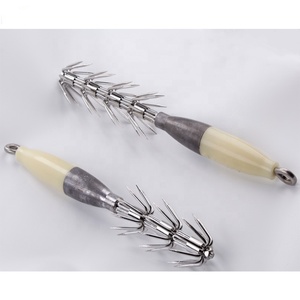 Hunthouse — leurre circulaire avec tête plombée et pivotant, appât artificiel de type poisson nageur idéal pour la pêche au bar, avec Spinner, 5 <span class=keywords><strong>bras</strong></span> - Product Image 5