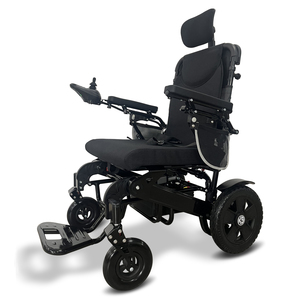 KSM-606Plus Elderly Care Wheelchair Extra Wide Comfortable Seat <b>12V</b> Electric Dual 350W Motors Aluminum Alloy Removable <b>Lithium</b> - Product Image 1