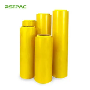 Plastic Wrap Cling Film For Food PVC Stretch Film Customized Size Roll Food Grade Transparent Chicken Use