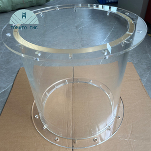 Tubo de Lucite OEM TOMATO, Fabricación de PMMA, Mecanizado CNC, Procesamiento de Roscas Internas de Precisión, Tubo de Lucite Personalizado para Mecanizado - Product Image 1