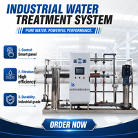 Usine industrielle d'osmose inverse 6T pour le traitement de l'eau brute et la production d'eau pure