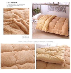 Couettes <span class=keywords><strong>en</strong></span> <span class=keywords><strong>laine</strong></span> polaire <span class=keywords><strong>d</strong></span>'<span class=keywords><strong>agneau</strong></span>/<span class=keywords><strong>couette</strong></span> de luxe pour garder au chaud - Product Image 2