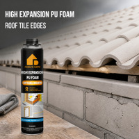 Mousse de polyuréthane 750 ml en aérosol, mousse expansive, colle, mastic, FEIDU HOME, construction, emballage, isolation, fenêtre