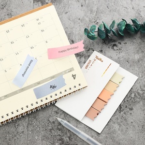 Indici Graduati Morandi Scrivibili, Segnapagina Adesivi, Etichette Autoadesive per Quaderni, Diari, Archivi, Ufficio, Scuola, Studenti - Product Image 4