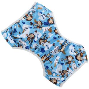 Pantalon <span class=keywords><strong>de</strong></span> natation d'été réglable pour enfants <span class=keywords><strong>Maillot</strong></span> <span class=keywords><strong>de</strong></span> <span class=keywords><strong>bain</strong></span> Cartoon-Design Couche <span class=keywords><strong>de</strong></span> <span class=keywords><strong>bain</strong></span> réutilisable pour bébé - Product Image 3