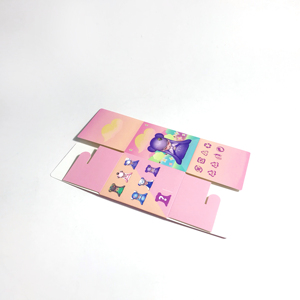 Custom Color Type Sweet Mini Children's Fancy Personalised Diverse Makeup Toys Birthday <b>Gift</b> <b>Wrap</b> Blind UV Coating Embossing - Product Image 6