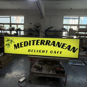 Aimant de réfrigérateur avec logo lumineux LED personnalisé 2*2FT, logo de magasin, souvenir créatif, boîte cadeau avec option de suspension - Product Image 2