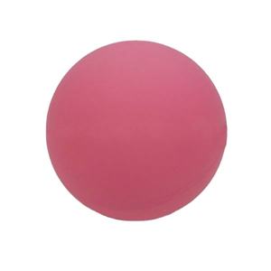 Pelota de Goma Hueca de Alta Calidad con Impresión de Logotipo Personalizado, Color Rosa, Precio Económico - Product Image 1