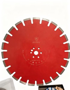 Lame de scie diamantée soudée au laser de haute qualité <span class=keywords><strong>230</strong></span>/300/350/400 mm, <span class=keywords><strong>disque</strong></span> de coupe pour béton, asphalte et béton <span class=keywords><strong>armé</strong></span> - Product Image 2
