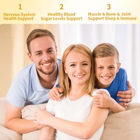 Suplemen Vitamin Gummy OEM Kalsium Magnesium Seng Mendukung Kesehatan Sistem Saraf, Otot, Tulang, Sendi, Tidur, dan Imunitas