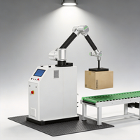 Robot de palettisation collaboratif, empileur industriel, machine de palettisation automatique pour boîtes, palettes, sacs, cartons, bouteilles, canettes