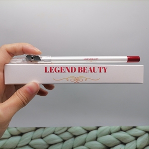 <span class=keywords><strong>Crayon</strong></span> à lèvres crémeux végétalien blanc avec pinceau et <span class=keywords><strong>taille</strong></span>-<span class=keywords><strong>crayon</strong></span> pour les femmes noires Logo personnalisé maquillage <span class=keywords><strong>crayon</strong></span> à lèvres pigmenté - Product Image 2