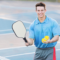 Ensemble d'entraînement personnalisé en fibre de verre pour pickleball, balles de pickleball ultra-légères pressées à froid à 40 trous