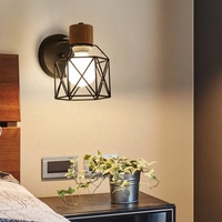 New Fad Products Vintage Classical Design Intérieur Chambre En Acier Inoxydable Mur Intérieur led lumière