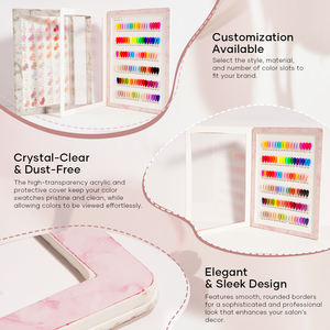 Missgel 2025 nuevo DIY arte de uñas magnético tablero de exhibición esmalte de uñas <span class=keywords><strong>Gel</strong></span> Color muestra libro de exhibición para salón de uñas - Product Image 6