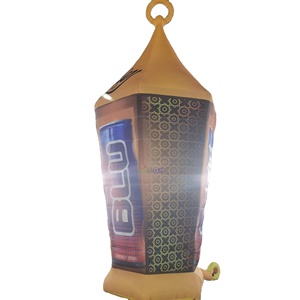 6MH Blue BLU Marque Publicité Monstre Gonflable Boisson Énergétique Peut Commercialiser Promotionnel Géant Gonflable Géant Bouteille De Boisson - Product Image 1
