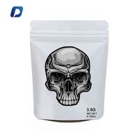 Pochette Doypack Autoportante en Plastique Personnalisée Anti-Odeur 3.5g 7g 14g 28g, Sacs Mylar 3.5 Grammes Avec Mon Logo