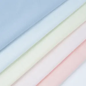 Nhà Sản Xuất Bán Sỉ Áo Len Dệt Kim 200GSM Vải Cotton Hữu Cơ Interlock 100% Cho Quần Áo Trẻ Em