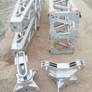 300-600mm Aluminum Alloy A-Frame Derrick with Lattice for Telecommunication Tower Hoisting & Erection - Product Image 5