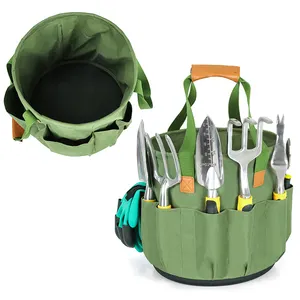 制造商定制耐用防水园艺工具皮带袋桶园艺工具袋