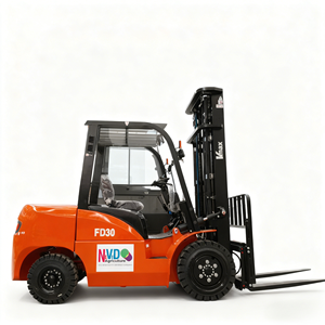 Montacargas Diésel 3T: Motor ISUZU, Mástil de 3 Etapas para Manejo de Materiales Pesados. - Product Image 1