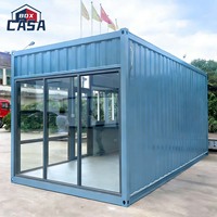Kits de cabine Hurricane Acier Flatpack Prix modulaires préfabriqués Maison préfabriquée en conteneur