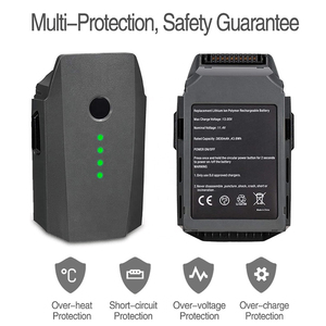 Batería Inteligente de Polímero de Litio de 11.4V 3830mAh 43.66 Wh para Dron <span class=keywords><strong>Mavic</strong></span> <span class=keywords><strong>Pro</strong></span>, <span class=keywords><strong>DJI</strong></span> <span class=keywords><strong>Mavic</strong></span> <span class=keywords><strong>Pro</strong></span> Zoom, <span class=keywords><strong>Mavic</strong></span> <span class=keywords><strong>2</strong></span> Enterprise - Product Image 4