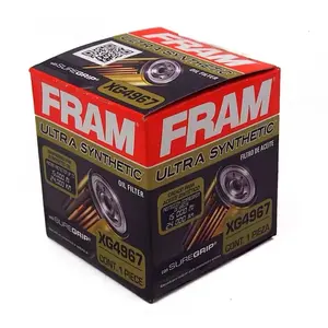 Importazioni statunitensi FRAM XG4967 filtro olio per Corolla / Corolla / Dihao / Alto filtro olio automobilistico all'ingrosso di alta qualità