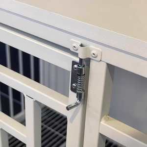 Modern indoor pet dog cage with <b>storage</b> drawers, extra sturdy dog kennel with <b>storage</b> compartments. - Product Image 4